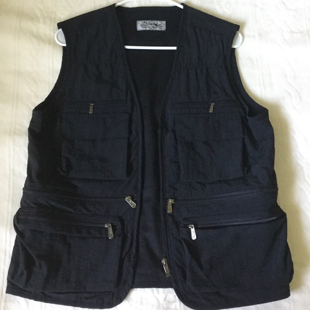 Blk Utility Vest